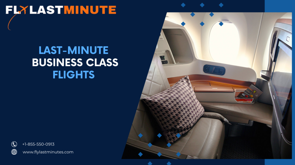 Read more about the article Last-minute Business Class Flights