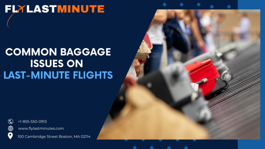 Read more about the article Common Baggage Issues on Last-Minute Flights